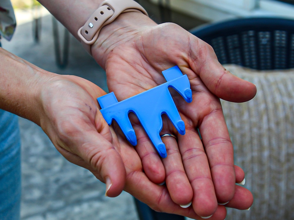 Liquid Hook Mount – 3D Printed Key Organizer for Wall