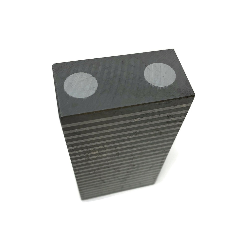 Magnetic chuck parallel pair 1x2x4" precision setup on magnetic chuck #703E