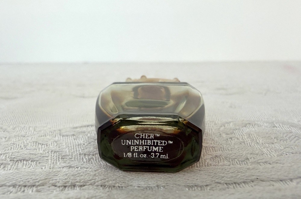 CHER UNINHIBITED PERFUME 3.7 ML 1/8 FL OZ MINI PURE SPLASH PERFUME