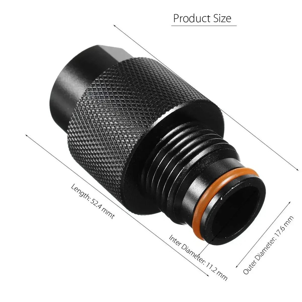 HPA G1/2-14 Threads Tank Inline On/Off ASA Adapter
