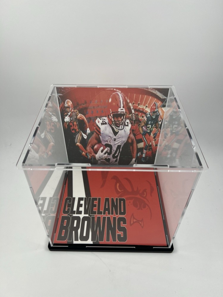 Nick Chubb Custom Mini Helmet Display or Card Display - Browns