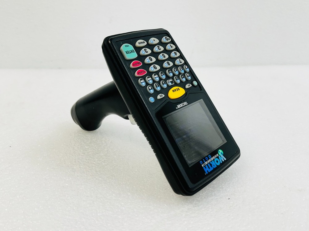 USED Worth Data LT5001H TriCoder Barcode Scanner Data Collector w/ AC Adapter 🚚