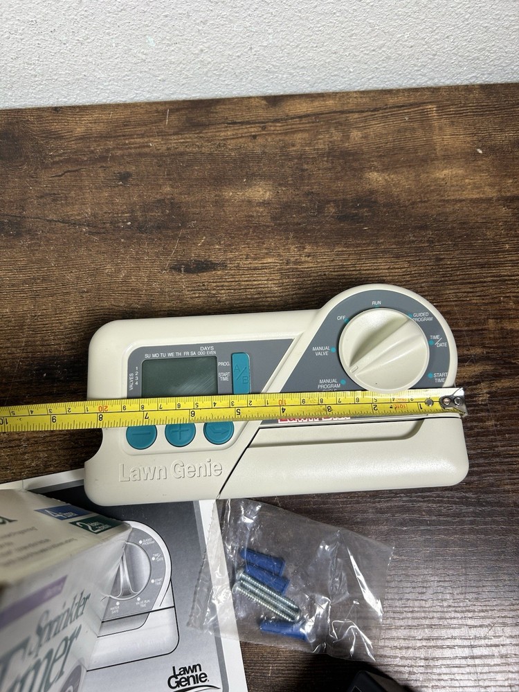 Lawn Genie Lawn Dial LD4 4 Zone Irrigation Timer Sprinkler Timer Controller
