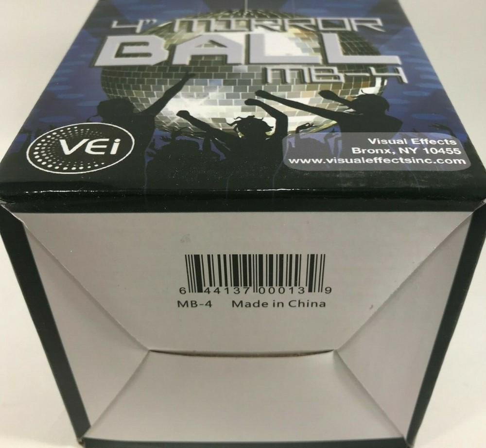Visual Effect - MB4 - 4" Mirror Disco Ball