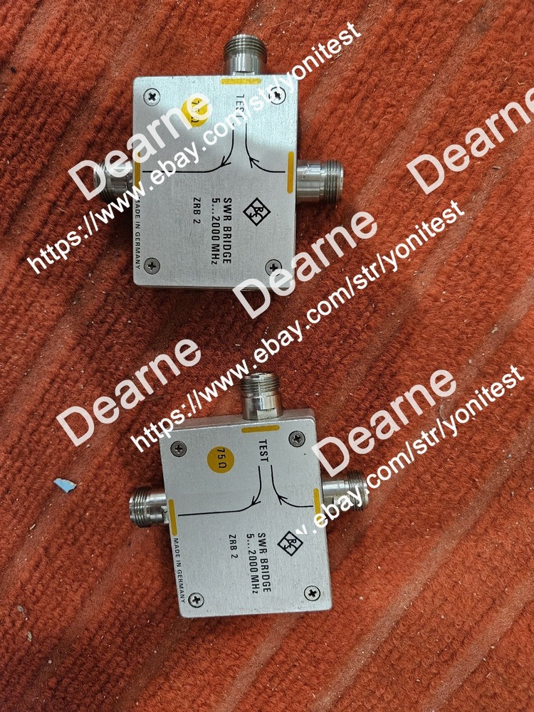 1 PCS ROHDE&SCHWARZ ZRB2 SWR Bridge #