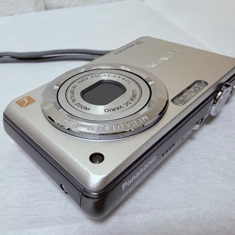Panasonic LUMIX DMC-FS10 Silver Compact Digital Camera Tested Accessories