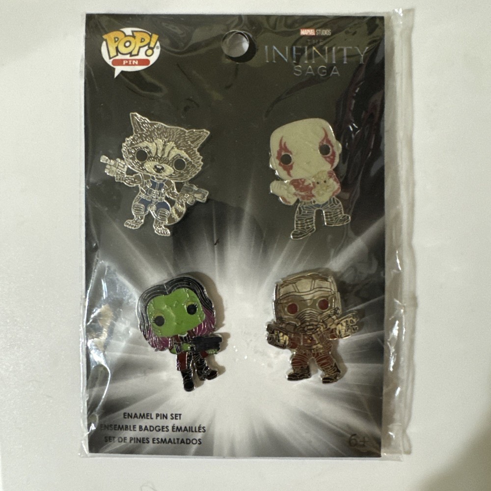 Funko POP! Enamel Pin Set - The Infinity Saga
