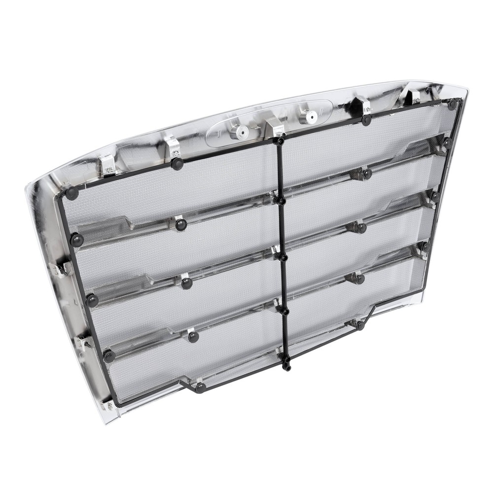 Fits Freightliner Cascadia 2018-2024 Chrome Front Hood Grille With Bug Screen