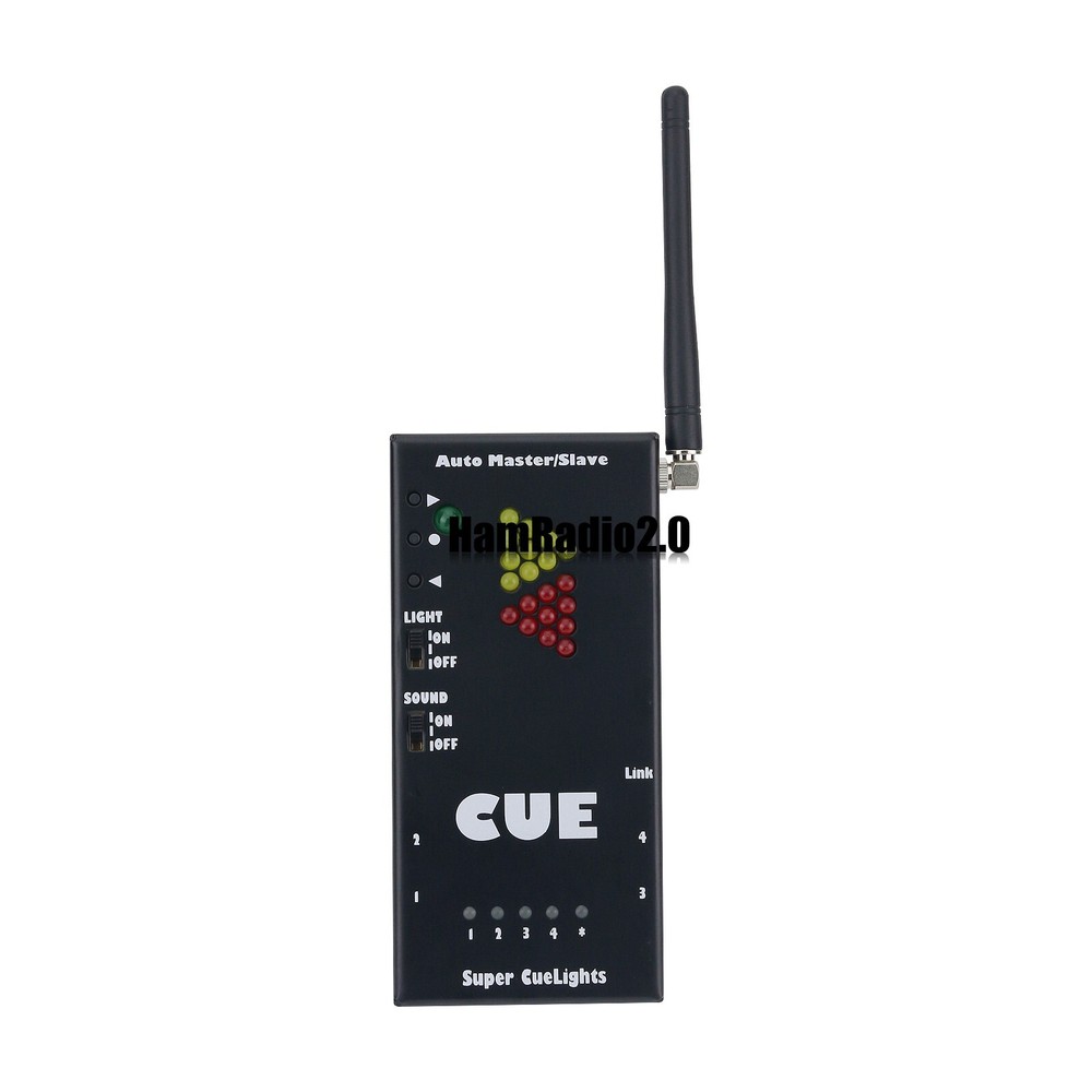 Super Cuelights-600SW Presenter Remote 1 Receiver 2 Transmitters 4Ch Switch