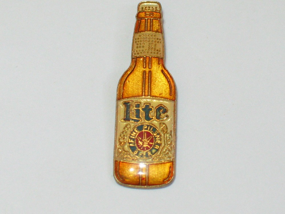 Miller Lite Beer Bottle Beer Pin
