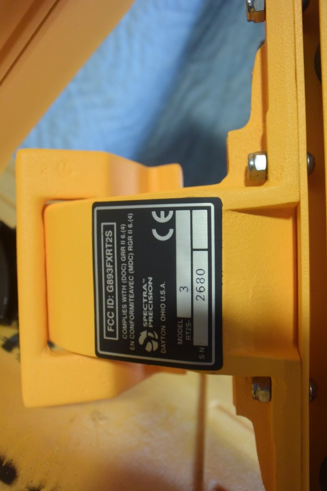 Spectra Precision Grade Display Receivers Model DRS2-3 & RT2S-3 NEVER USED!!!!!