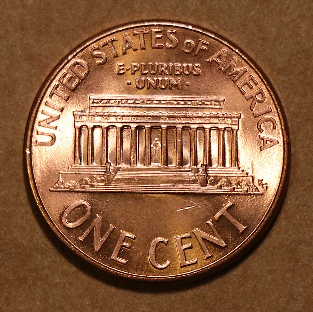 2004 D Lincoln Memorial cents BU