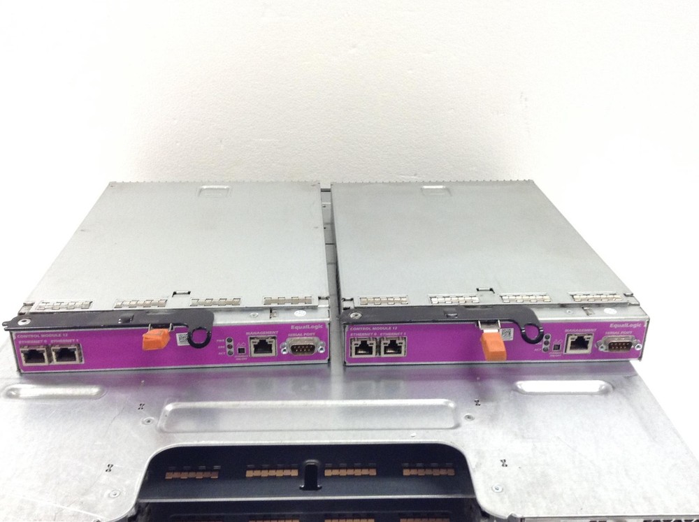 DELL EQUALLOGIC PS4100 24-Bay 2.5" SAS HD Storage Array w/2x 700W PS, 2x Module