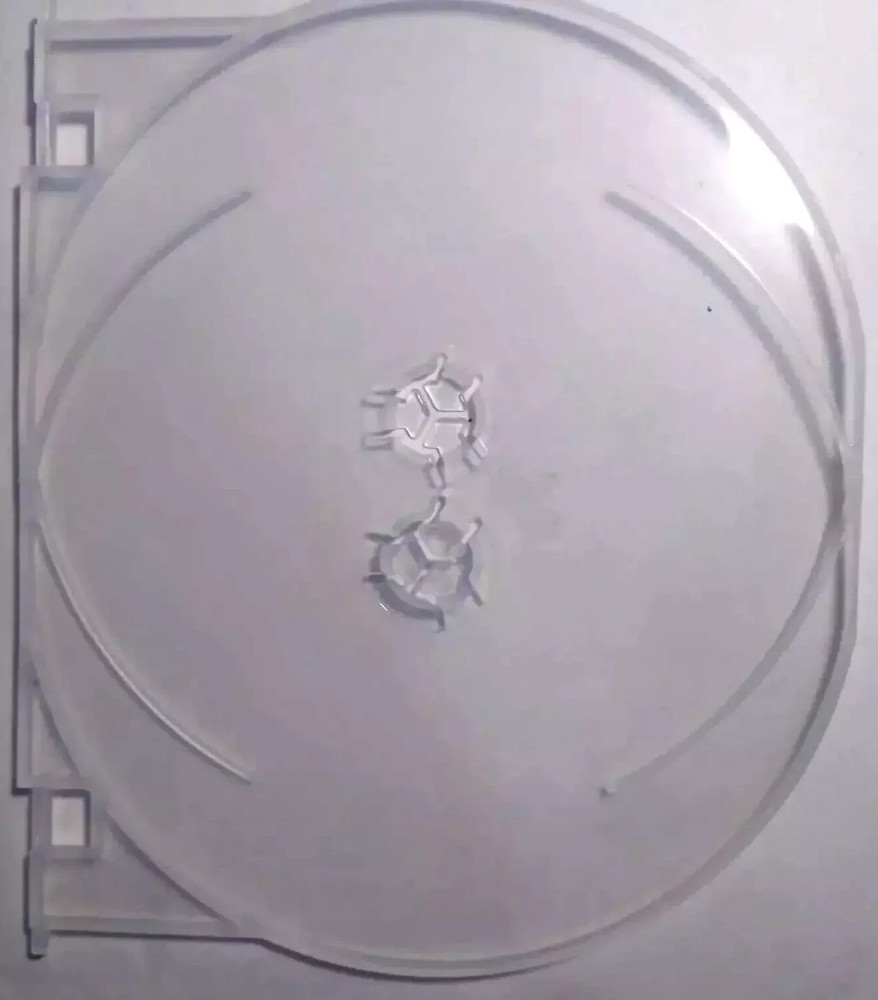 10 x Blu-ray/DVD case Double Swing Tray - Clear