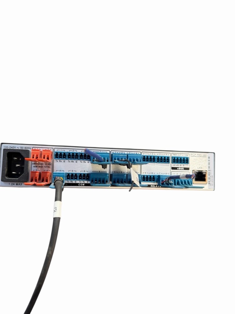 1 Extron IPCP Pro 550 - IP Link Pro Control Processor. Part # 60-1418-01