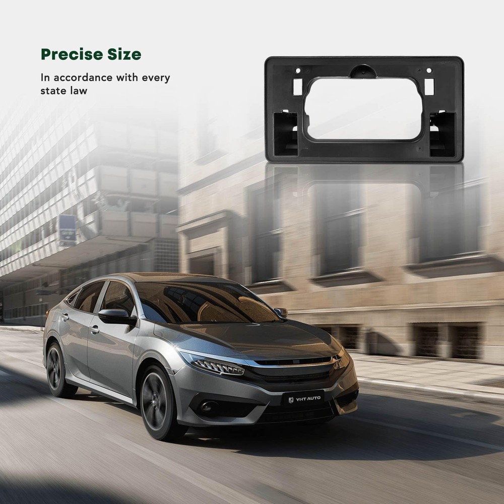 Front License Plate Bracket for Civic 2009-2011 No Drill