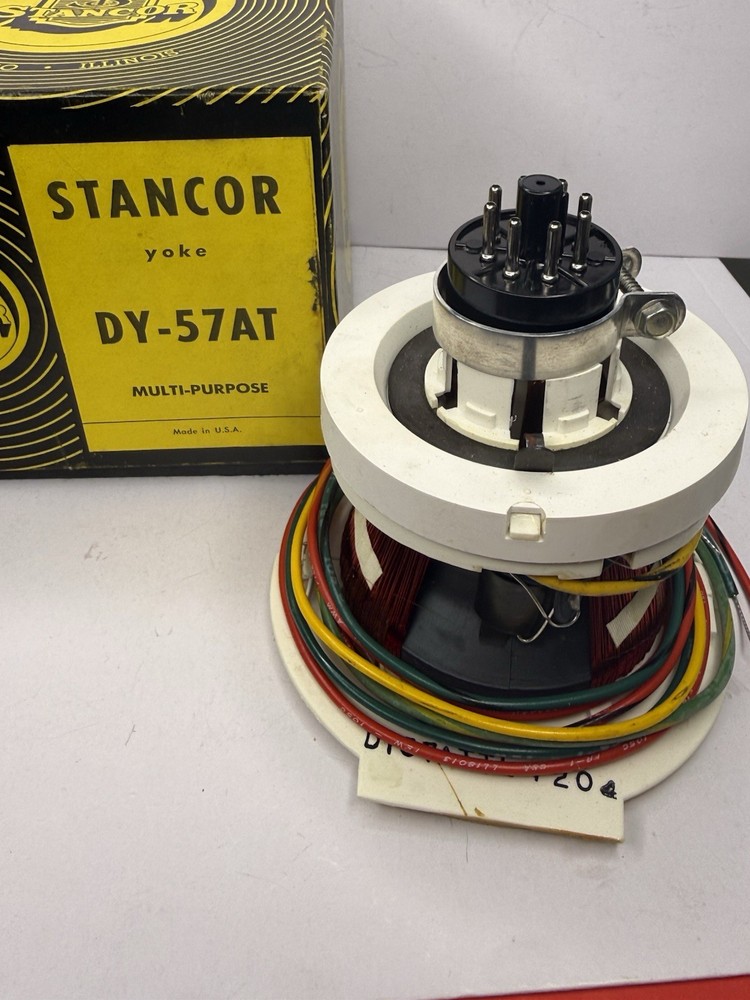 Stancor DY-57AT Multi-Purpose CRT Deflection Yoke Assembly Vintage USA