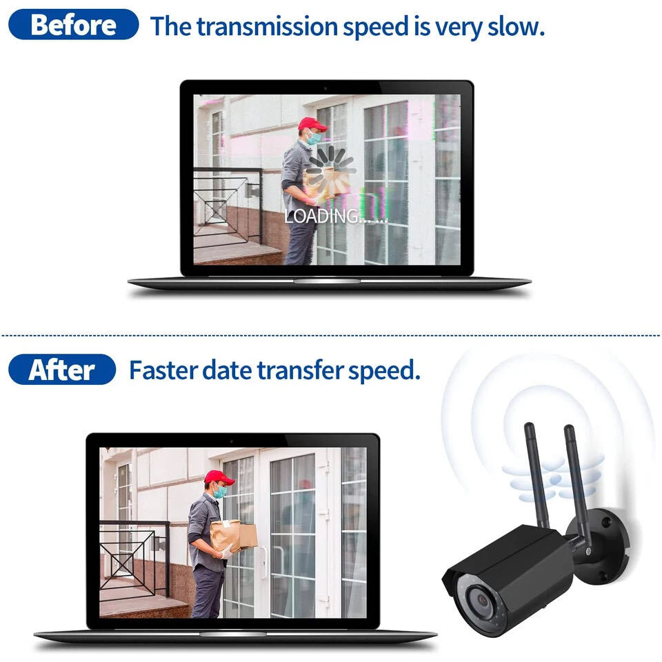 RP-SMA Antenna for WiFi 2.4GHz/5Ghz Wireless Router Card Male Pin LOT