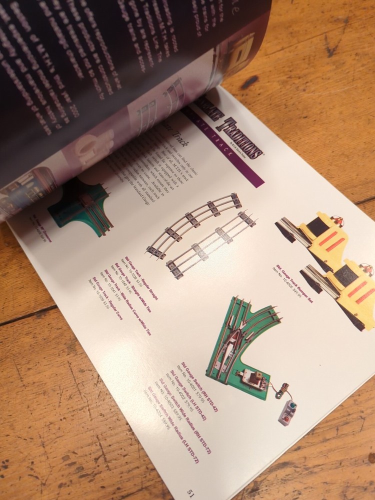 2000 MTH Model Electric Trains Catalog Volume 3 Book
