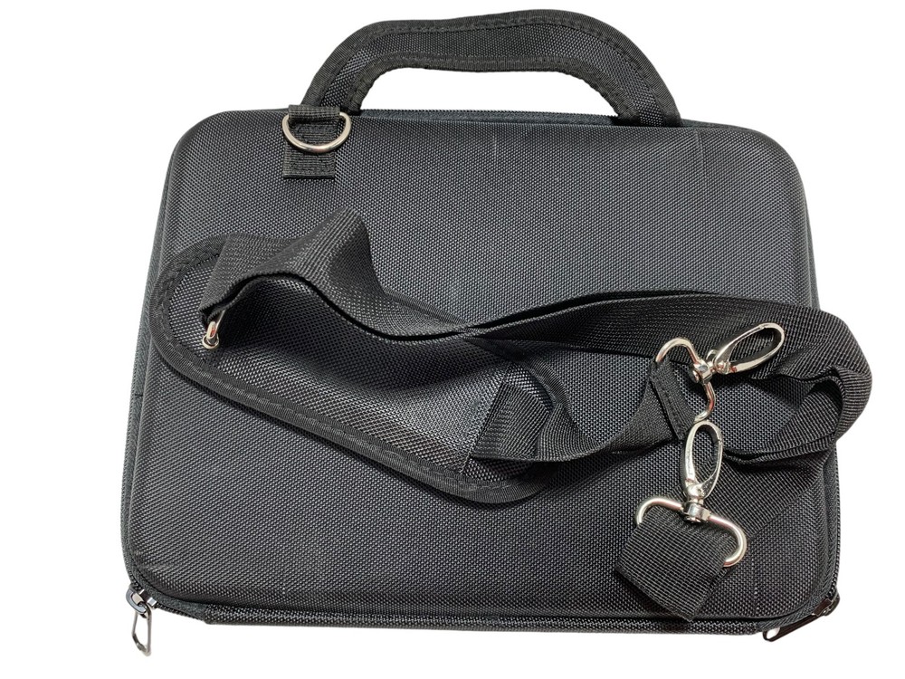 Volume Cases - Chromebook or Mini Laptop Canvas Shell Bubble Case with Strap