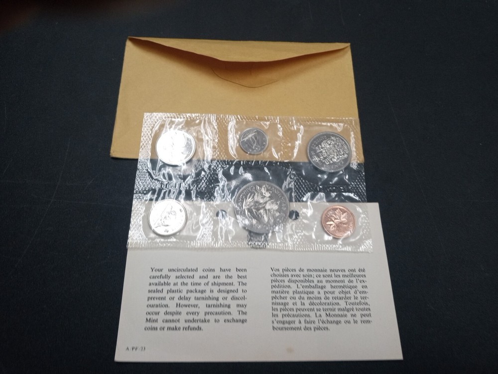 1970 Canada uncirculated coin set