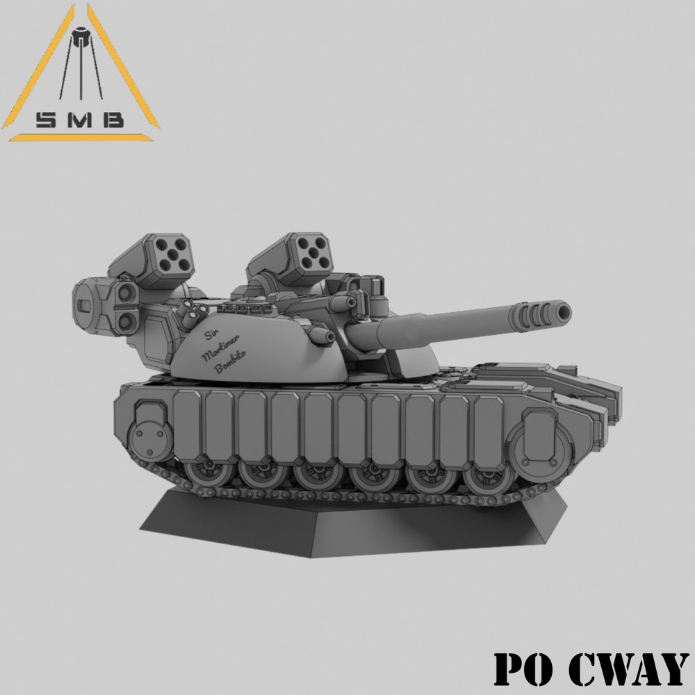 CWAY - 6mm Sir Mortimer Tank x2