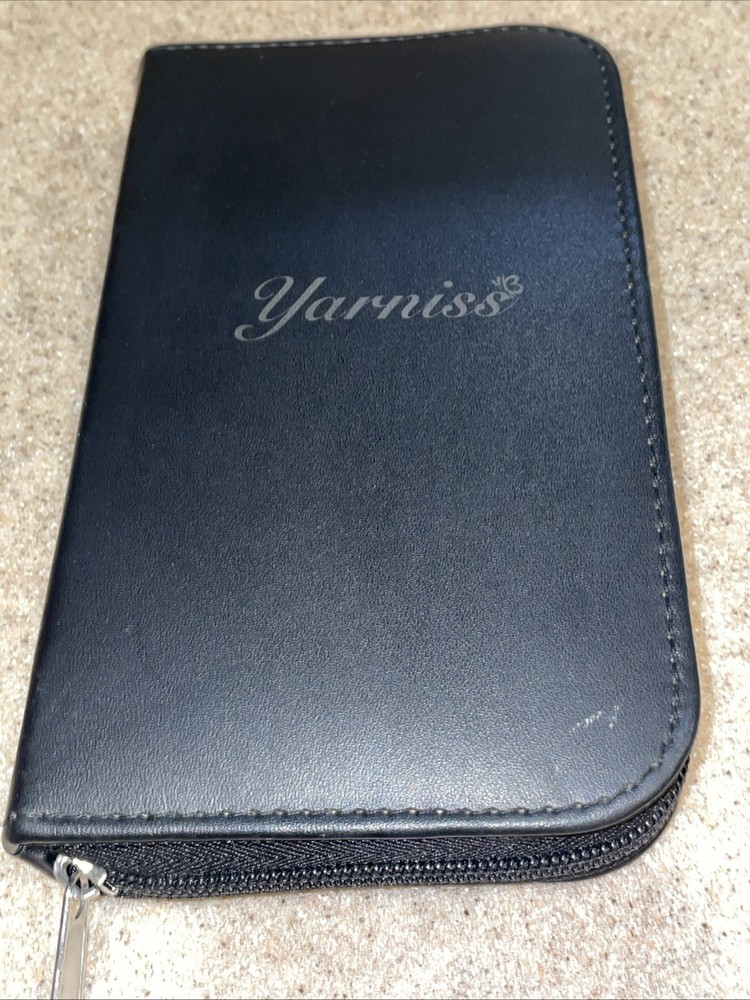 Yarniss Lighted Crochet Set Zip Case Lighted Rechargeable Tested