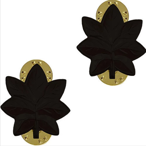 Genuine U.S. NAVY COLLAR DEVICE: COMMANDER - BLACK METAL