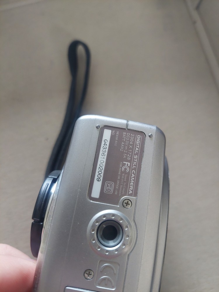 Nytech ND-4020 4.0MP Compact Digital Camera Silver Tested