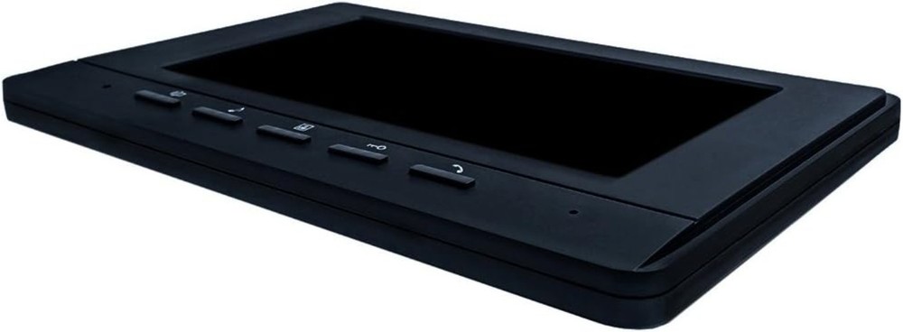 Elegant 7-Inch Wired Video Intercom System with Night Vision & Dual-Way Intercom