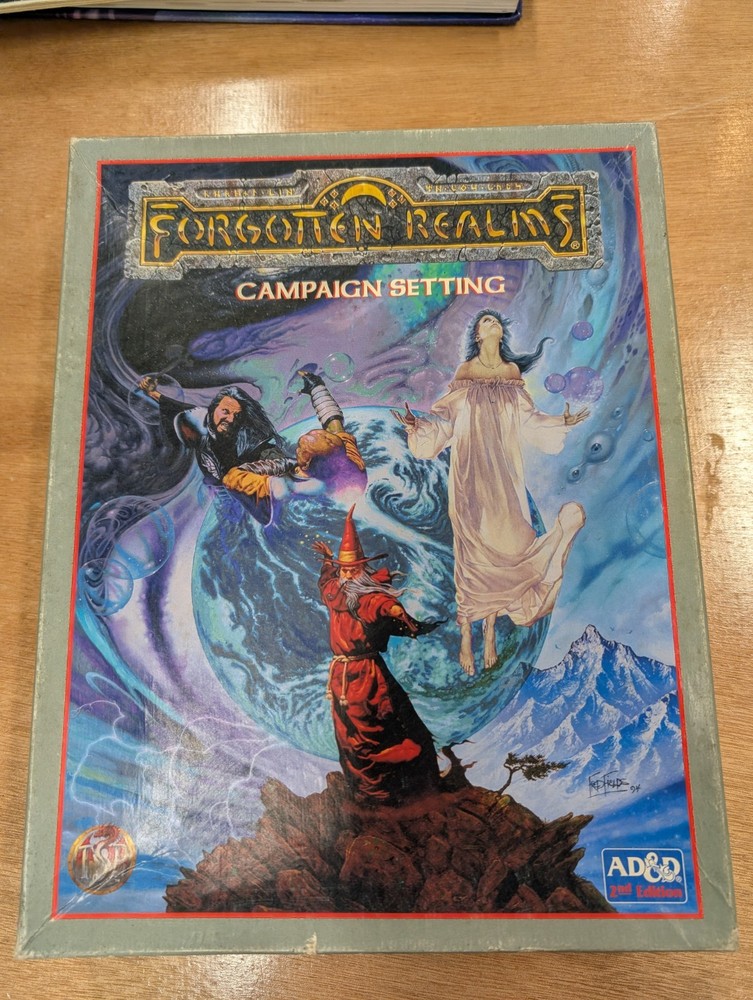 Forgotten Realms Campaign Setting Boxed Set /TSR 1085 - Incomplete