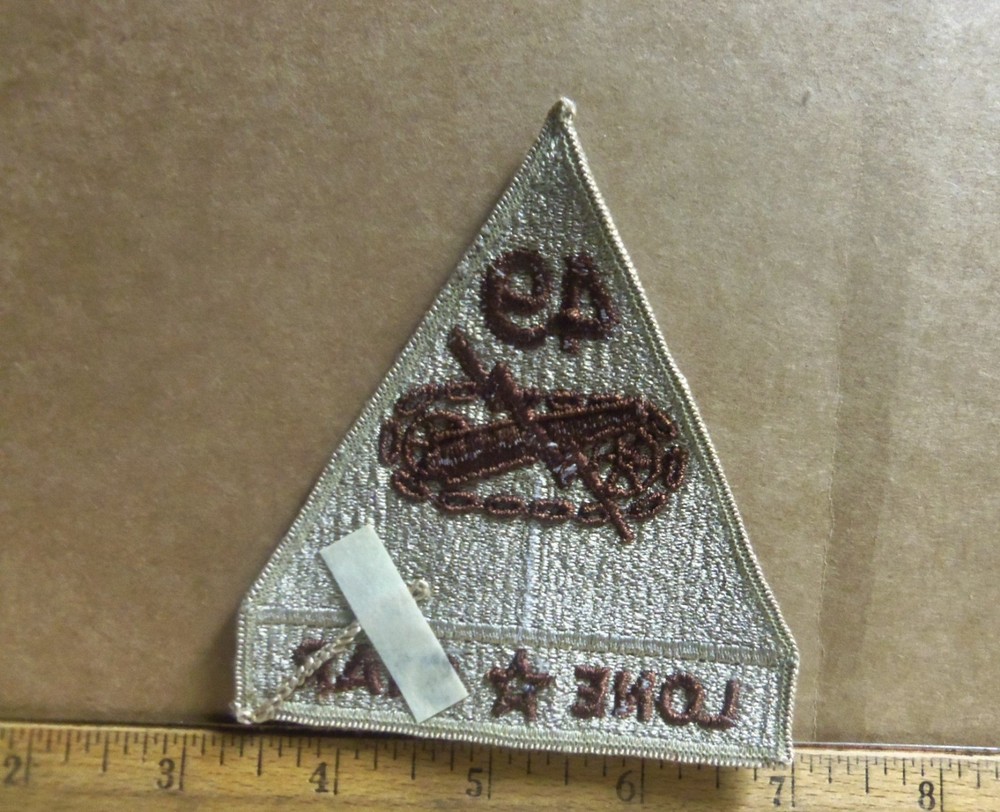 US Army - 49th Armored Division Embroidered Desert Patch