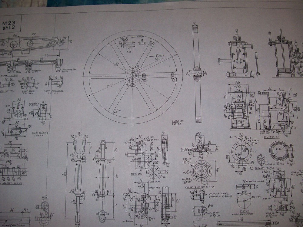 beam steam engine model plans