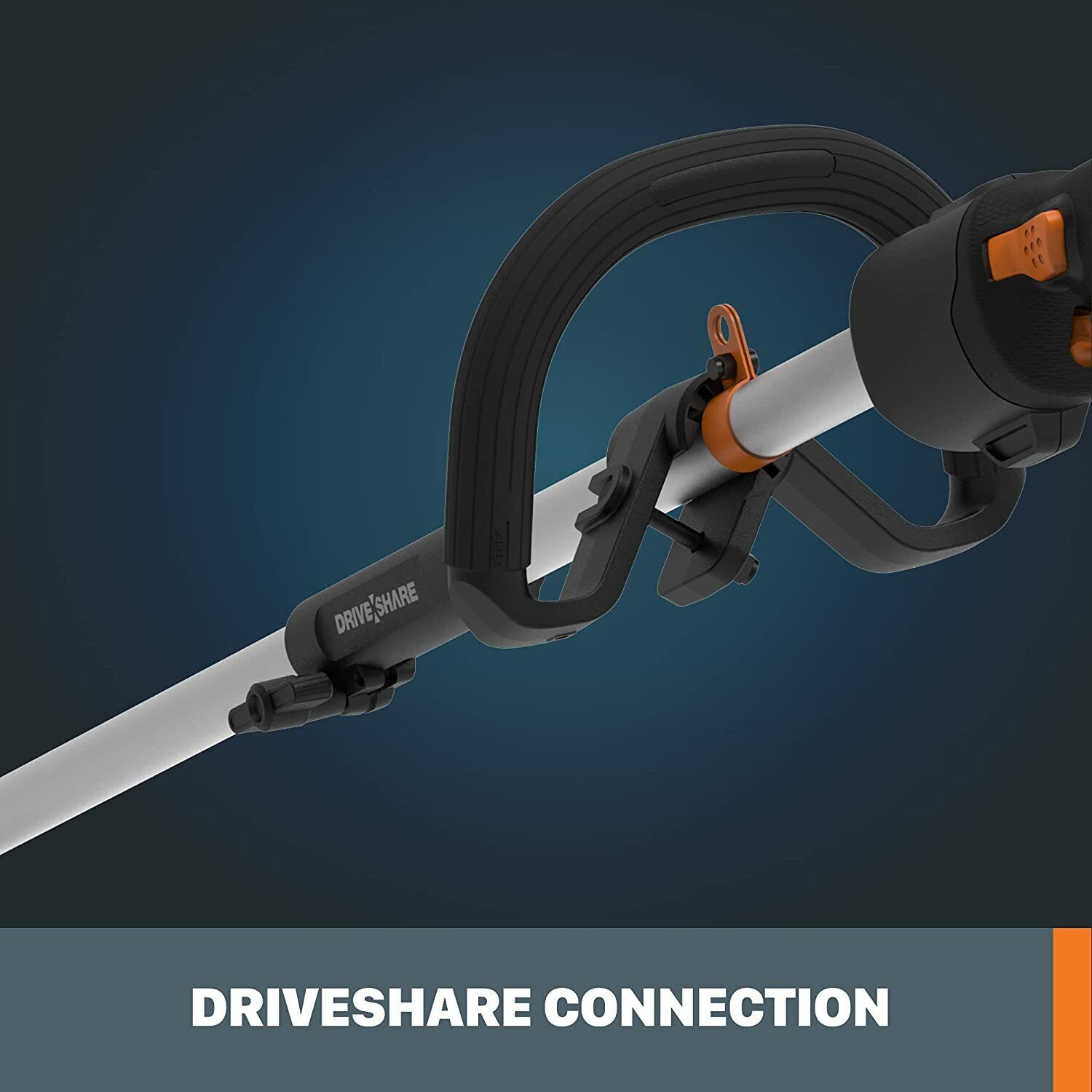 WORX WG186 40V NITRO 15" Cordless Attachment-Capable Drivershare String Trimmer