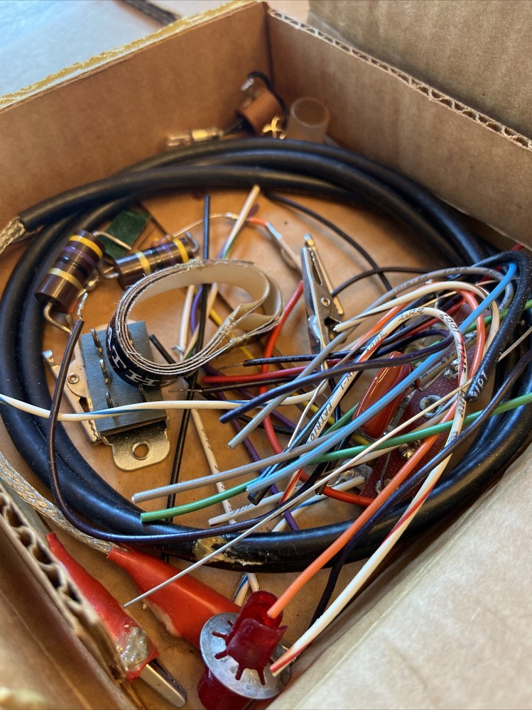 HEATH SWEEP FUNCTION GENERATOR Parts Test Leads Notch Filters Misc #B