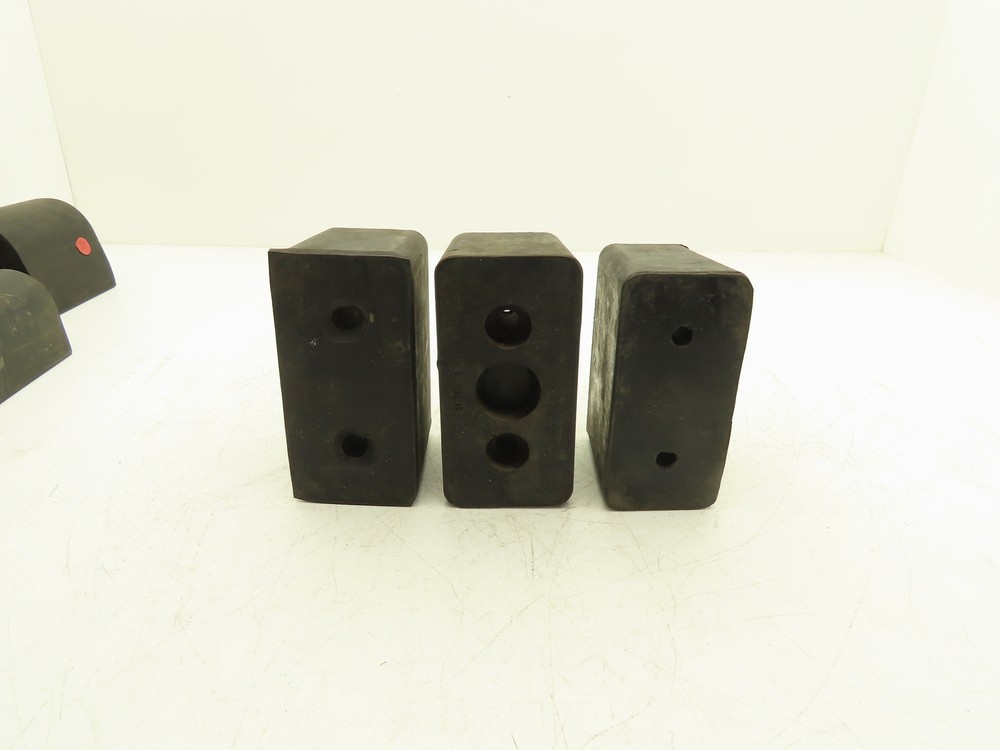 Rubber Loading Dock Bumper Hollow Solid Mixed Size Lot of 17 *READ*