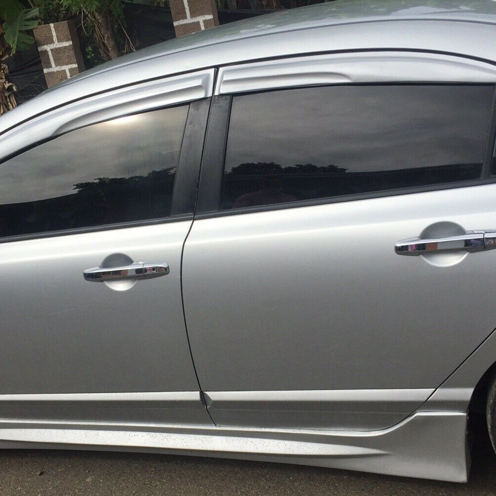 Fits Honda Civic 06-11 07 08 09 10 Sedan ABS Mugen RR Style Side Skirts Pair