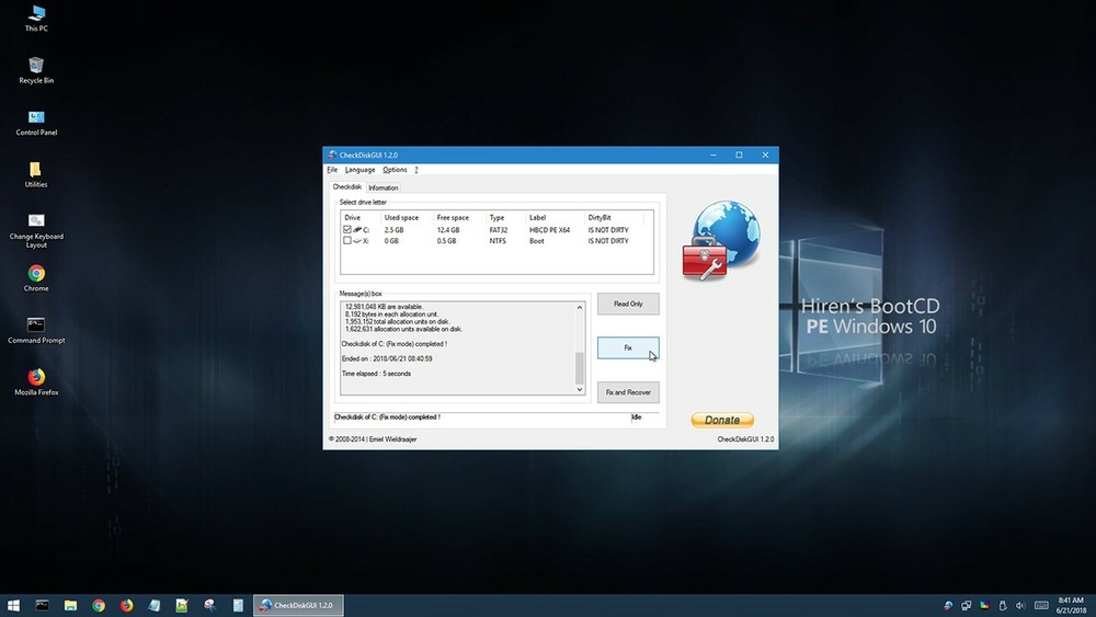 Falcon4 Boot USB Computer Repair Recovery 4 Windows Fix +Bonus tools +Virus Fix!