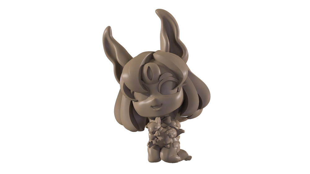 Capsule Chibi - Lagomorph Sorceress #2