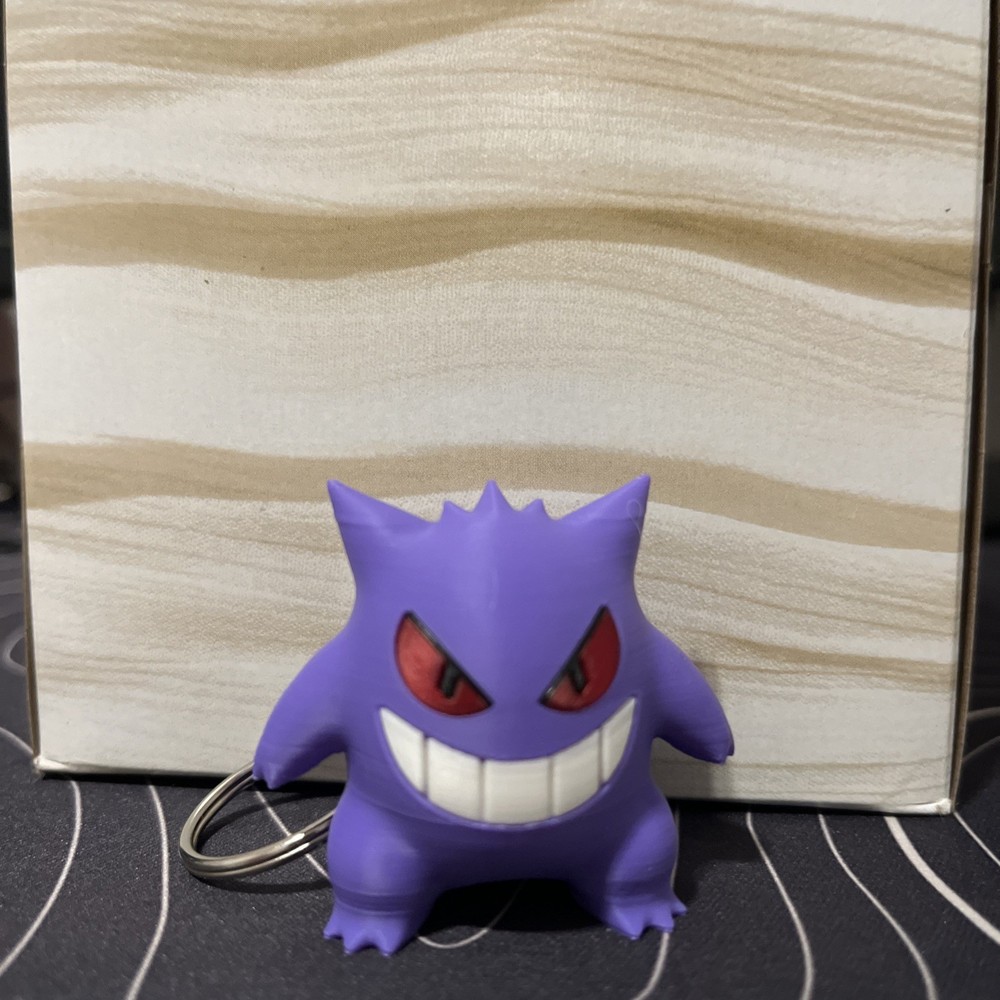 Pokémon Gengar Keychain High-Quality