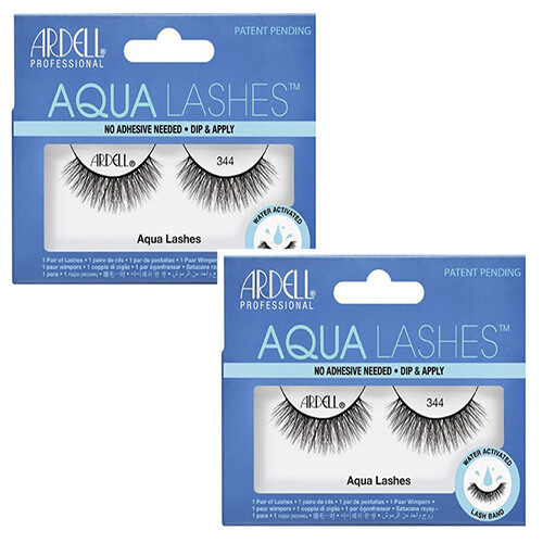 Ardell Aqua Lashes 344 Medium Volume Short Length False Eyelashes - 2 Pair