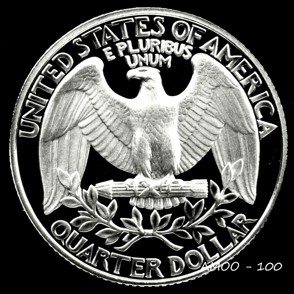 1992 S Proof Washington Quarter