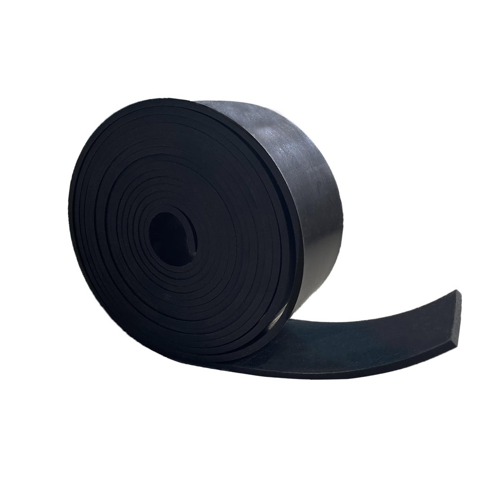 Solid Rubber Strips 1/8 (.125)" Thick X 2" Wide X 10'Long, Solid Rubber Sheet...