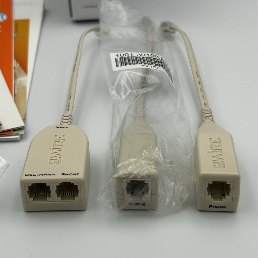 AT&T 2Wire Wireless Gateway DSL Router Modem W/Power Adapter Complete & Working