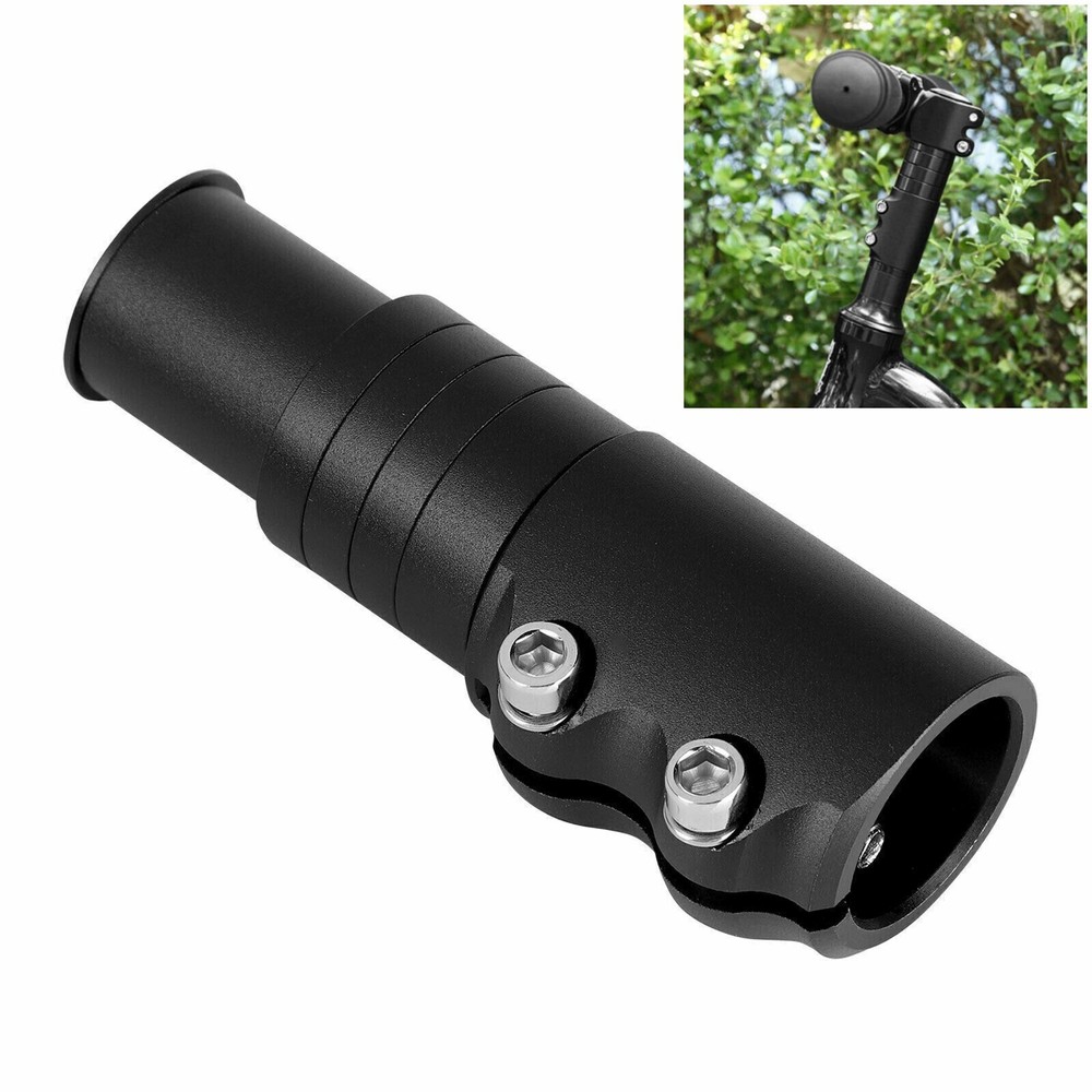 Bike Handlebar Front Fork Stem Riser Extender Head Up Adaptor Kits for Mountain