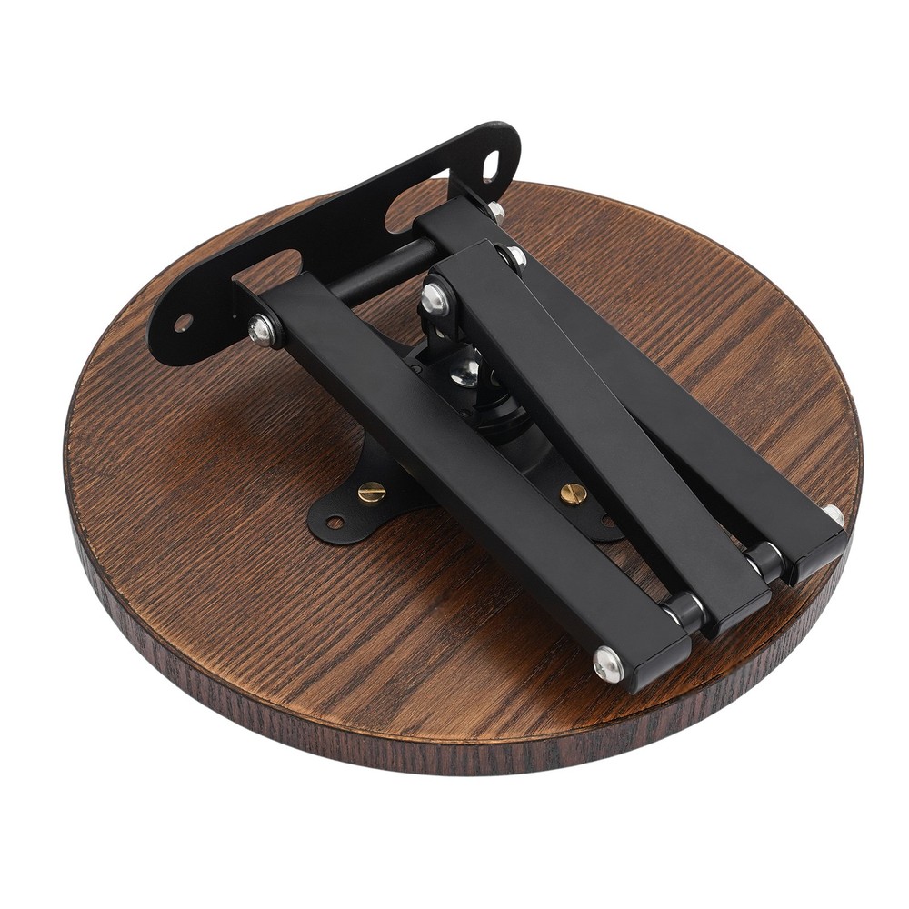 Wall Mounted Folding Table, Foldable Wall Table, Round Foldable Wall Table