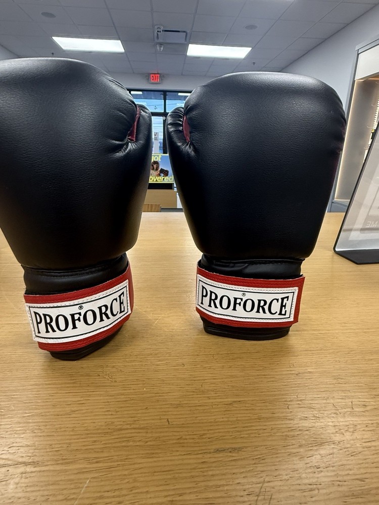 ProForce Boxing/Cardio/Kickboxing Fighter Gloves w/ Hook & Loop Wrist Wrap