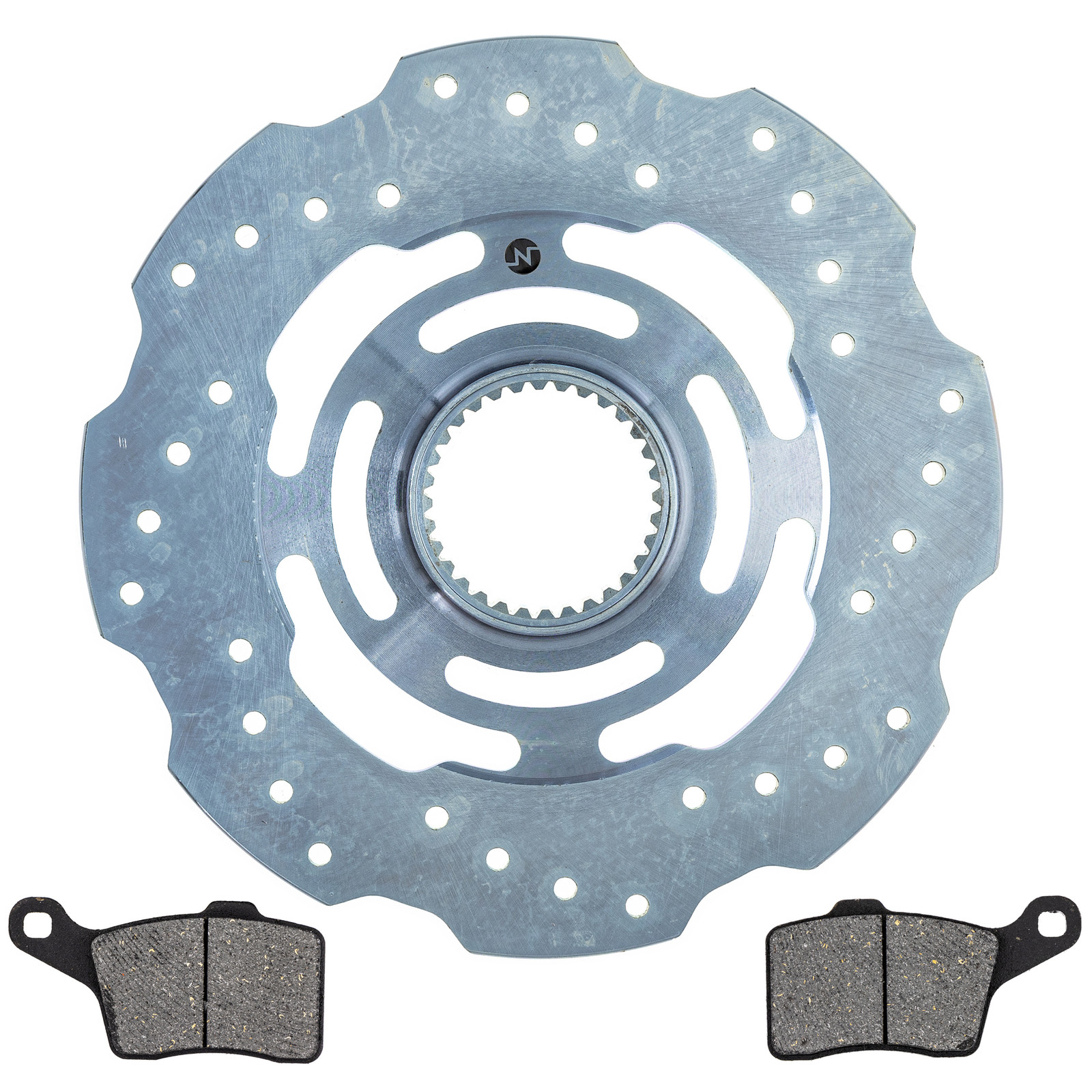 NICHE Rear Brake Pad Rotor For Ski-Doo GSX 600 900 800R 507032487 Semi Metallic
