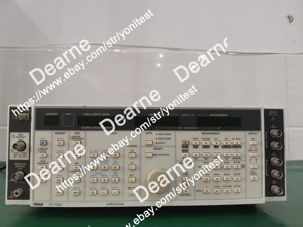 1pc levear VP-7782A Audio Analyser
