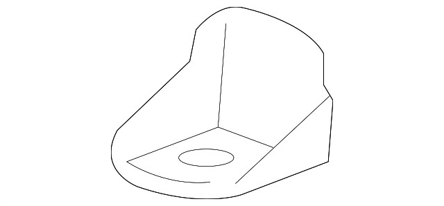 Genuine GM Radiator Upper Bracket 84981711